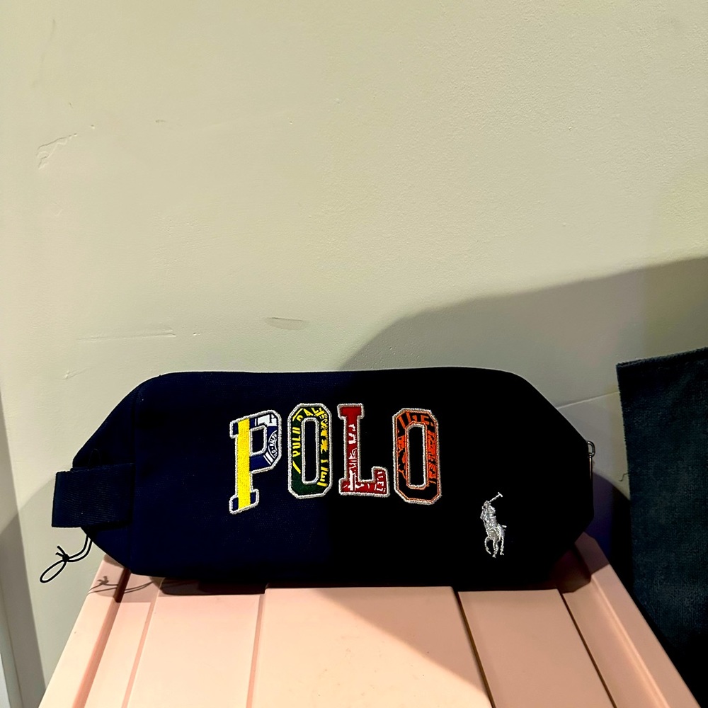 Ralph Polo Lauren makeup bag & tote